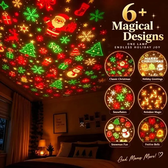 GlowTree™ Christmas Projector – Turn Any Ceiling Into a Light Show